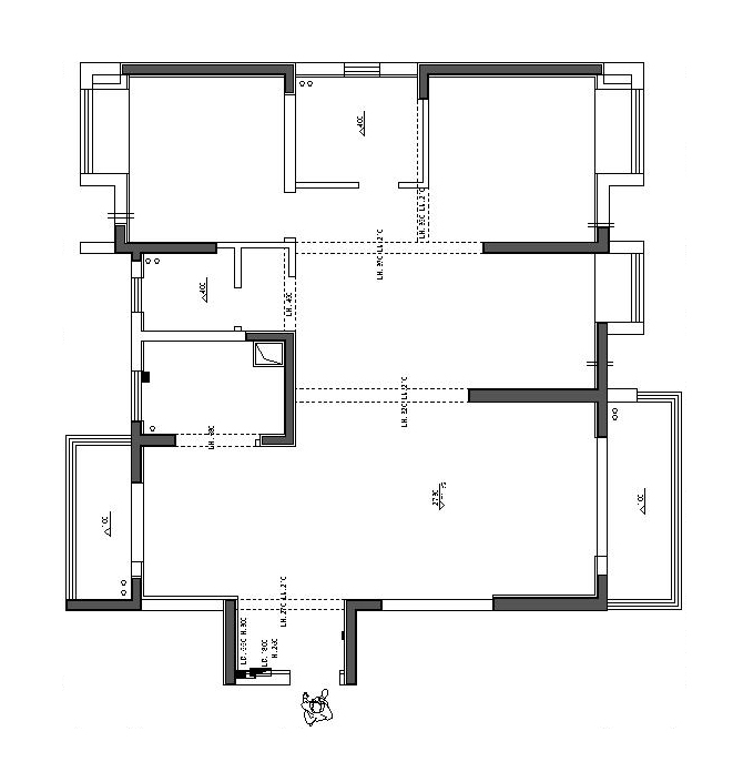 中建鉑公館現(xiàn)代風(fēng)格實(shí)景裝修效果圖