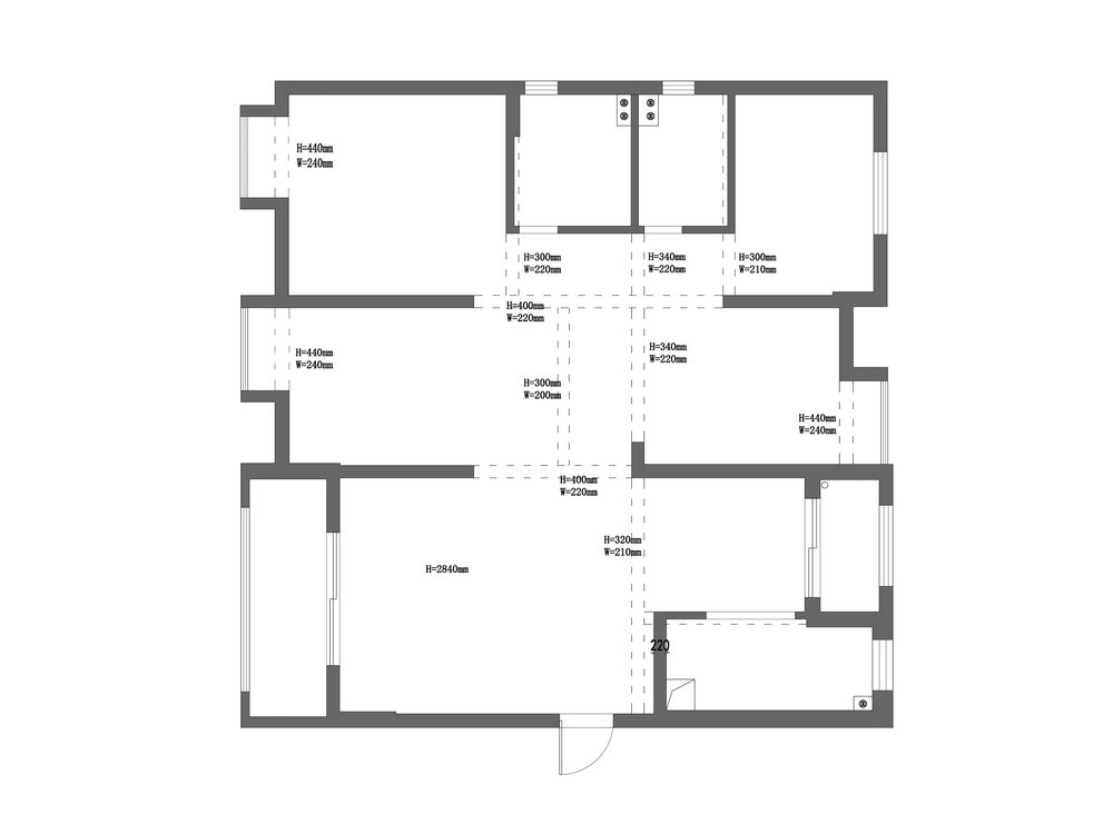 融科天域140平現(xiàn)代風(fēng)格裝修效果圖