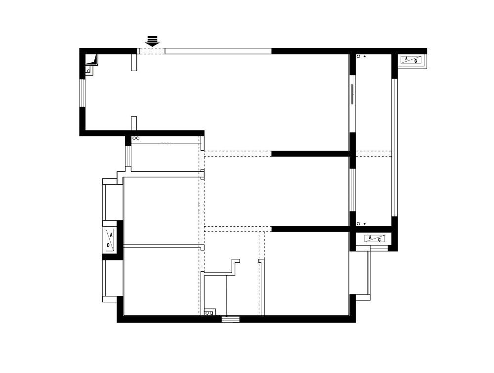 中建錦繡楚城142平現(xiàn)代風(fēng)格裝修效果圖