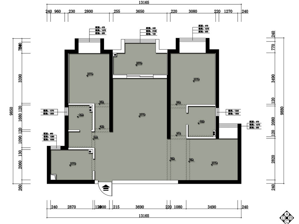 中建南湖壹號現(xiàn)代輕奢風(fēng)格裝修效果圖